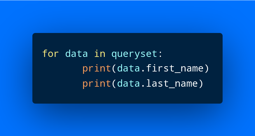 QuerySet Introduction